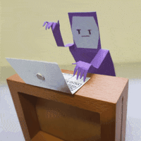 Working Stop Motion GIF by Philippa Rice
