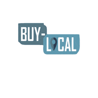 BuyLocal market recycle reuse reduce Sticker