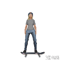 3dskatetricks skate skateboard skateboarding street Sticker