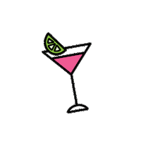 Drink Cheers Sticker by Cosmopolitan
