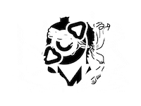 Travel Noir Sticker by NoirNomads