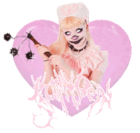 pinkukingdom pink glitter jazmin bean jazminbean Sticker