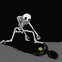 niftyjutsu memes skeleton shadow shade GIF