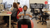 Exercise in the office