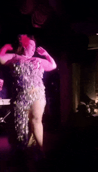 jezebelexpress shimmy showgirl onstage jezex GIF