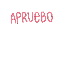 Chile Apruebo Sticker by HAMTARINA