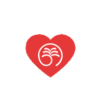Heart Love Sticker by Viure Cosmeticos
