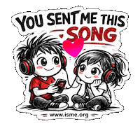 Favorite Song Love Sticker by International Society for Music Education