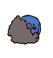 Cigarette Smoking Sticker by Andrew Onorato