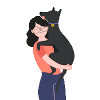 Pet Lovepet Sticker by Patra Bene