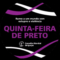 igrejametodista violencia contra a mulher igreja metodista quinta-feira uso preto quinta-feira de preto GIF
