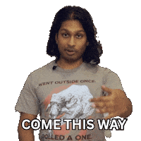 Join Me Lets Go Sticker by Ashwin Gane