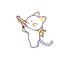 Love Gun Cupid Sticker