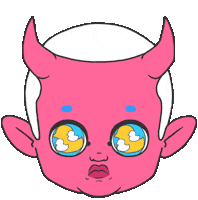 Baby Makeup Sticker by sketchnate