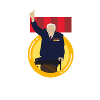 CaptainSirTom sir tom walk with tom Sticker