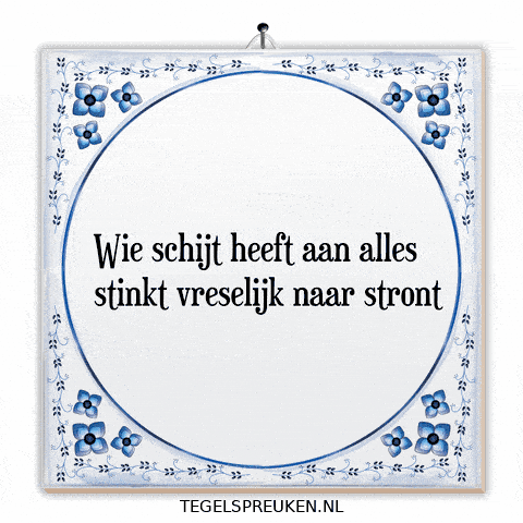 Ongeloof Negeren GIF by Tegelspreuken.nl