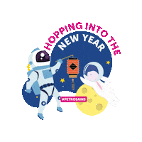 Chinese New Year Space Sticker by Petrosains