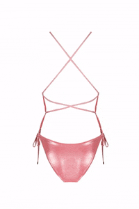 Normaillot summer pink swimsuit swimwear GIF