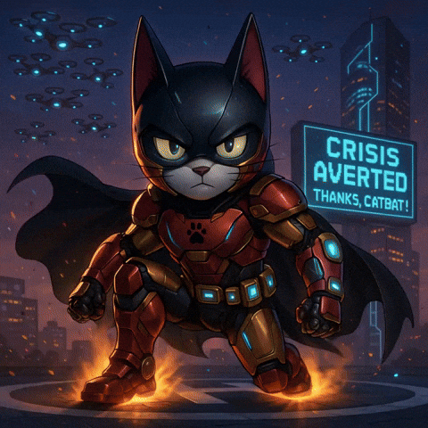 Cat Crypto GIF by CATBAT