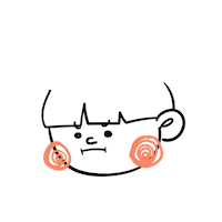 Confused Face Sticker by Koleksi Kreasita