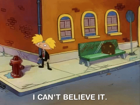 hey arnold nick splat GIF