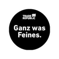 TradeRepublic tv trading tvc finanzen Sticker