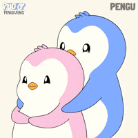 Couple Penguin GIF by Pudgy Penguins