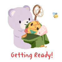 Happy Let'S Go Sticker by Cubcoats