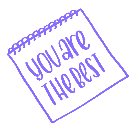You Are The Best Love Sticker