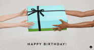 happy birthday GIF by kate spade new york