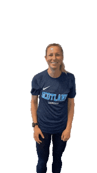 Celebrating Sticker by Womens Scotland Lacrosse