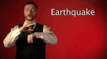 Sign Language Earthquake GIF by Sign with Robert
