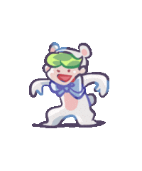 Happy Bear Sticker