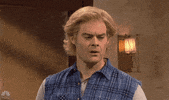 Bill Hader Flirt GIF by Saturday Night Live