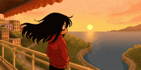 Sunset Wind GIF