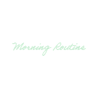Happy Birthday Morning Routine Sticker by Beauty by Earth