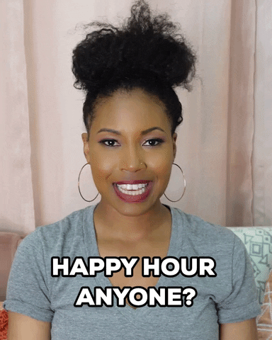 Meet Up Happy Hour GIF by Cloie Wyatt Taylor