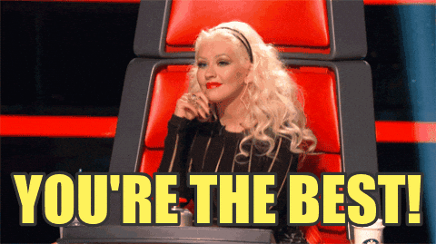 Youre The Best Christina Aguilera GIF