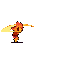 Fire Sword Sticker by frazzi_creation