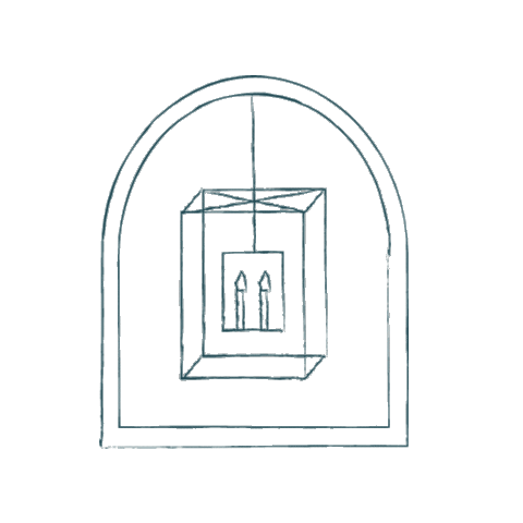 sarah_joy light chandelier pendant Sticker