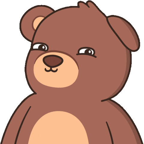 So Excited Flirting Sticker by BEARISH