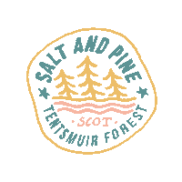 SaltandPine saltand salt and pine saltpine salt pine Sticker
