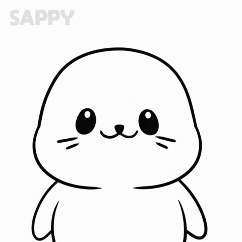 Looking Look Around GIF by Sappy Seals