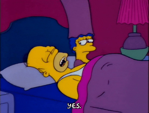 Season 3 Sleeping GIF by The Simpsons