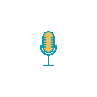 mrsdaniellecraig podcast mic microphone podcaster Sticker