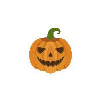 Feel Better Jack-O-Lantern Sticker by Carrington Farms
