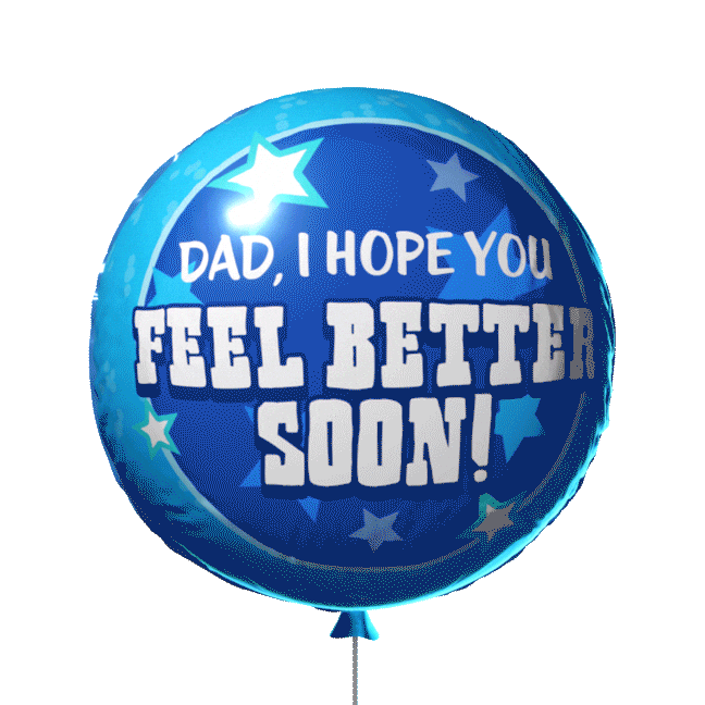 Feel Better Soon Fathers Day Sticker by All Better