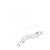Lisa And Jason Sticker by Crafted By Day