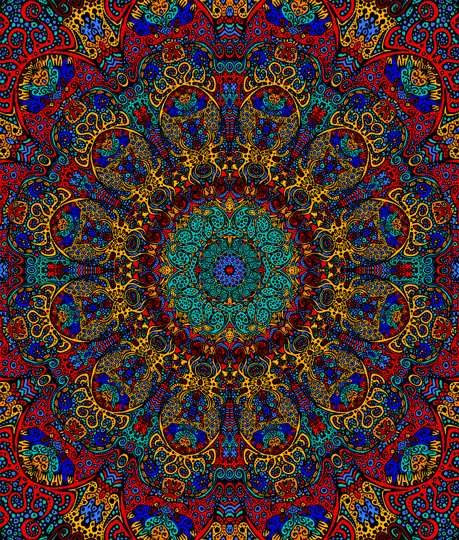 psychedelic art GIF