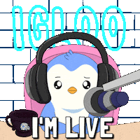 Streaming Youtube Sticker by Pudgy Penguins
